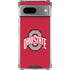 Ohio State University Buckeyes Red Logo Google Pixel 7a Clear Case